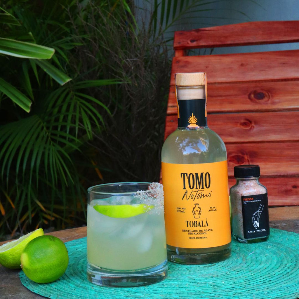 OAXACA KIT: TOMONOTOMO Tobala Non-Alcoholic Agave Spirit & Oaxaca Salt